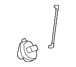 310103L600 - Fuel System: Filler Cap for Genesis: G70, G80, G90 | Hyundai: Accent, Azera, Elantra, Elantra Coupe, Elantra GT, Entourage, Equus, Genesis, Genesis Coupe, Ioniq, Kona, Kona Electric, Kona N, Palisade, Santa Fe, Santa Fe Sport, Santa Fe XL, Sonata, Tiburon, Tucson, Veloster, Veloster N, Venue, Veracruz Image