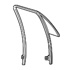 2W7Z5426870AA - Body: Run Channel for Ford: Crown Victoria Image