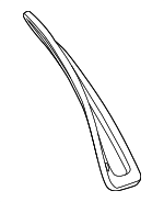 2548260900 - Electrical: Tail Lamp Assembly Gasket for Mercedes-Benz Image