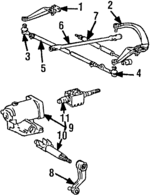 4544035080 - : 1984-1989 Toyota - Link Assembly for Toyota: 4Runner, Pickup Image