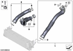 13717605638 - Fuel Preparation System: Air Intake Tube for BMW: 228i, 228iX, 320i, 320iX, 328i, 328iX, 428i, 428iX, 528i, 528iX, X1 28i, X1 28iX, X3 28i, X3 28iX, X4 28iX, X5 40eX, Z4 28i Image