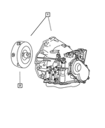 R5018930AI - : With Torque Converter Trans-Axle Package for Chrysler: Voyager | Dodge: Caravan Image