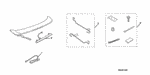 8F13S300M110 - Accessory Components: LAMP ASSY., STOP for Acura Image