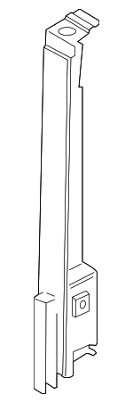 17117600537 - Cooling System: Radiator Bracket for BMW: 228i, 228i xDrive, 320i, 320i xDrive, 328d, 328d xDrive, 328i, 328i GT xDrive, 328i xDrive, 335i, 335i GT xDrive, 335i xDrive, 428i, 428i Gran Coupe, 428i xDrive, 428i xDrive Gran Coupe, 435i, 435i Gran Coupe, 435i xDrive, 435i xDrive Gran Coupe, M2, M235i, M235i xDrive Image