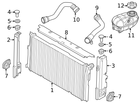 Radiator & Components for 2016 BMW 228i #0