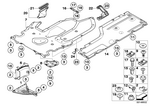 7147154447 - Vehicle Trim: C-Clip Nut, Self-Locking for BMW Image