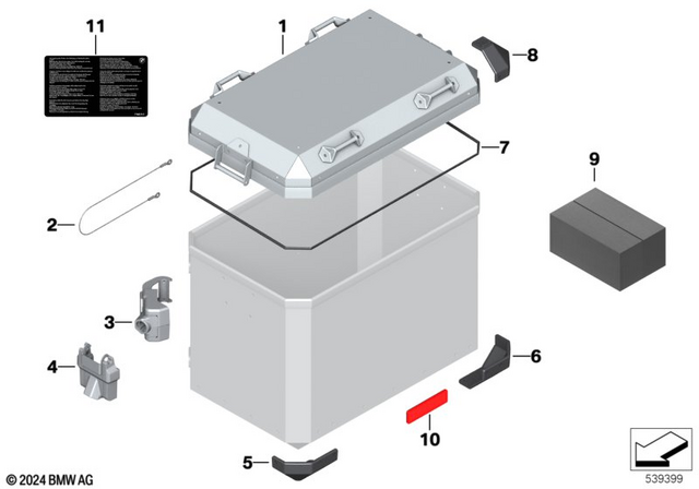 71607712837 - : Gasket                    for BMW-Motorrad Image