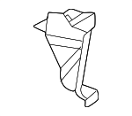 95C802398YGRV - : Rocker Panel Bracket for Porsche Image