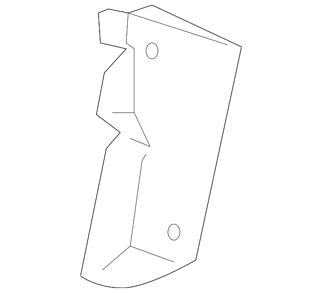 2007-2017 GM Passenger Side Rear Bumper Fascia Support 20986154 | Shop ...