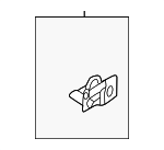 63872W017P - : Lower Molding for Mitsubishi: Outlander Image