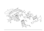 2106804687 - Panelling: Instrument Panel for Mercedes-Benz Image
