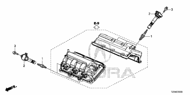 Plug Hole Coil - Plug for 2014 Acura MDX #0