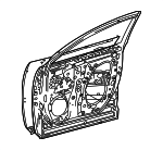 6700246040 - Body: Door Shell for Lexus: RZ300e, RZ450e Image