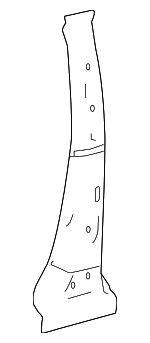 613010E903 - Body: Center Pillar Reinforced for Toyota Image image
