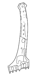 610330E030 - : Inner Center Pillar for Toyota Image