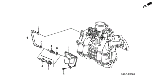 Breather Cover (1) for 2005 Honda Civic #0