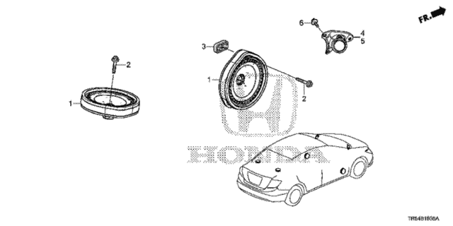 Speaker for 2012 Honda Civic #0