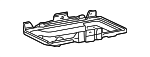F2UZ10732A - Electrical: Battery Tray for Ford: E-150 Econoline, E-150 Econoline Club Wagon, E-250 Econoline, E-350 Econoline, E-350 Econoline Club Wagon, Econoline Super Duty Image