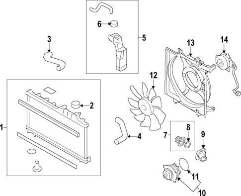 Water Pump for 2020 Subaru WRX #1