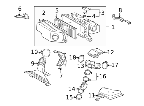 Intercooler for 2007 Toyota Highlander #0