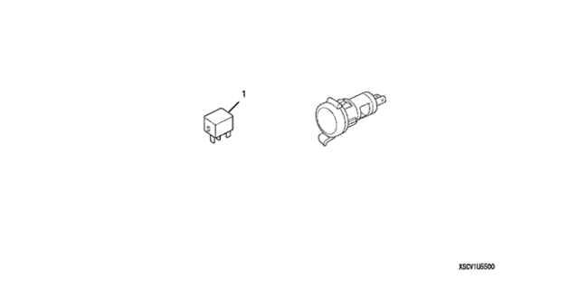 Rear Power Outlet for 2005 Honda Element #0