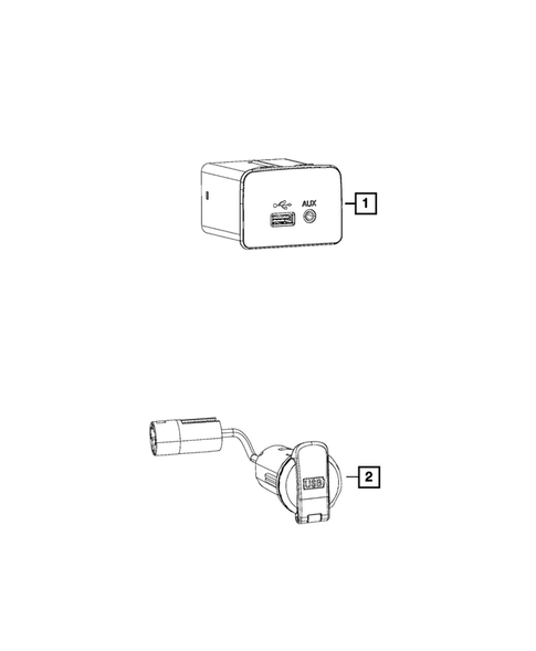 Radio, Antenna, Speakers, DVD, and Video systems for 2018 Ram 3500 #13