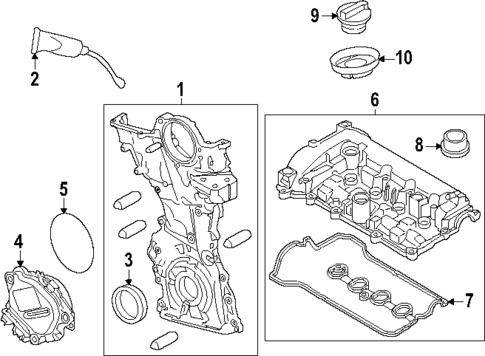 Valve & Timing Covers for 2025 Mazda CX-70 #0