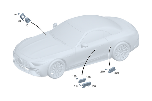 Anti-Theft Alarm System for 2025 Mercedes-Benz SL63 AMG #0