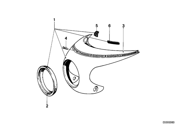 46631233187 - : Dashboard for BMW-Motorrad Image