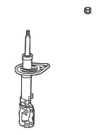 4853080763 - Suspension: Strut for Lexus: ES350 Image