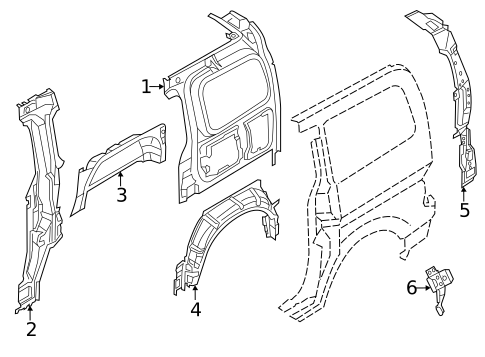 Inner Structure for 2016 Chevrolet City Express #0
