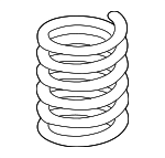 33539806829 - : Coil Spring for Mini: Cooper Countryman, Cooper Paceman Image