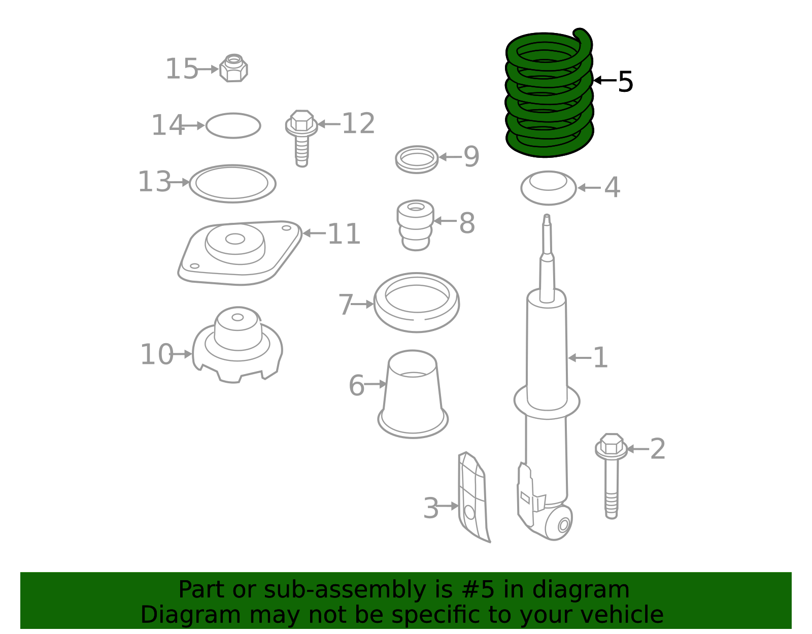 Spring Mini Coli 2011-2016 Mini Coil Spring 33-53-9-806-828 | Shop OEM MINI Parts
