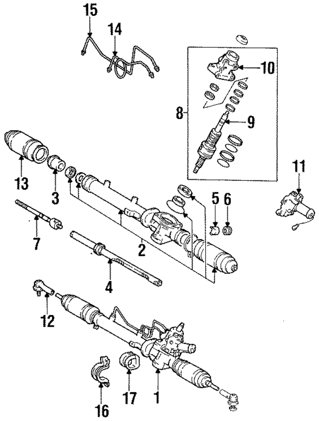 4421032040 - Steering: Pinion Assembly for Lexus: ES250 Image