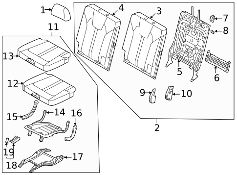 Third Row Seats for 2024 Kia Sorento #0