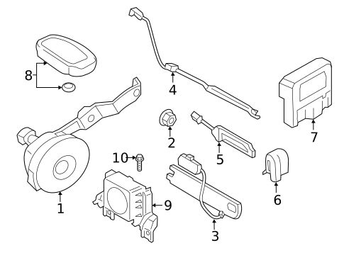 Electrical Components for 2021 Hyundai Kona Electric #0