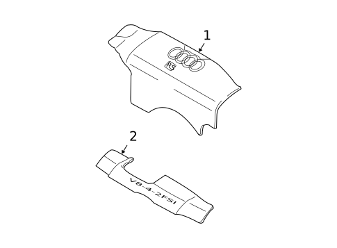 Cylinder Block Components for 2007 Audi RS4 #1
