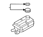 254R0CH000 - Hybrid Components: Expansion Tank for Kia: Sorento, Sportage Image