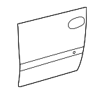 4717643AC - Body: Outer Panel for Chrysler: Town &amp; Country, Voyager | Dodge: Caravan, Grand Caravan Image