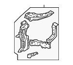 5320348021 - Body: Side Support for Lexus: RX400h Image