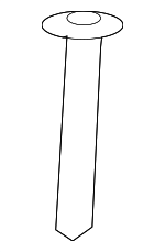 ZZDA8813870 - Body: Headrest Guide for Mazda: Tribute Image