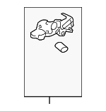 815702H001 - Body: Release Handle for Hyundai: Elantra, Kona, Santa Fe, Tucson, Veloster, Veloster N, Venue Image