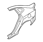 715032HC30 - : Outer Quarter Panel for Hyundai Image