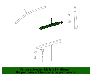Door Belt Molding - OEM Water Seal & Trim Finish | AutoNation Parts