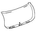 85701996 - Body: Lower Gate Trim for Acura: ZDX Image