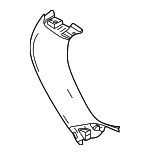85075638 - Body: Side Gate Trim for Acura: ZDX Image