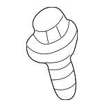 9011910772 - Body: Seat Adjuster Bolt for Lexus: RX300 Image