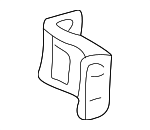 60212S9A000ZZ - : 2002-2006 Honda CR-V - Stay Rear Fender for Honda: CR-V Image