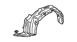 74100S9A010 - : 2005-2006 Honda CR-V - Fender Assembly R Front (Inner) for Honda: CR-V Image