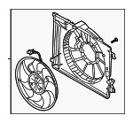 25380D2000 - : Fan Assembly for Kia: K900 Image